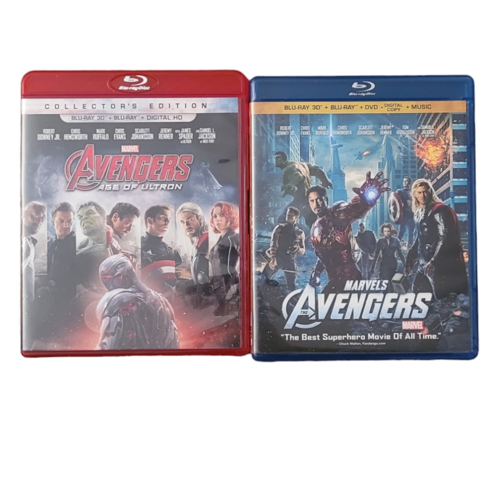 MARVEL Avengers/ Age Of Ultron Blu-rays